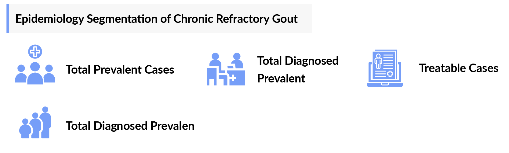 Epidemiology Segmentation of Chronic Refractory Gout